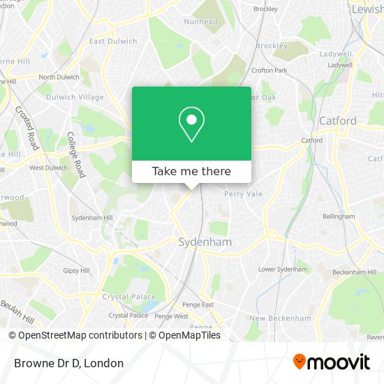 Browne Dr D map