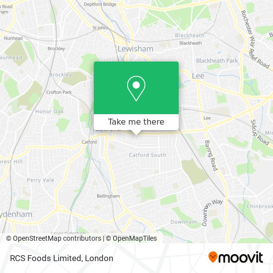 RCS Foods Limited map