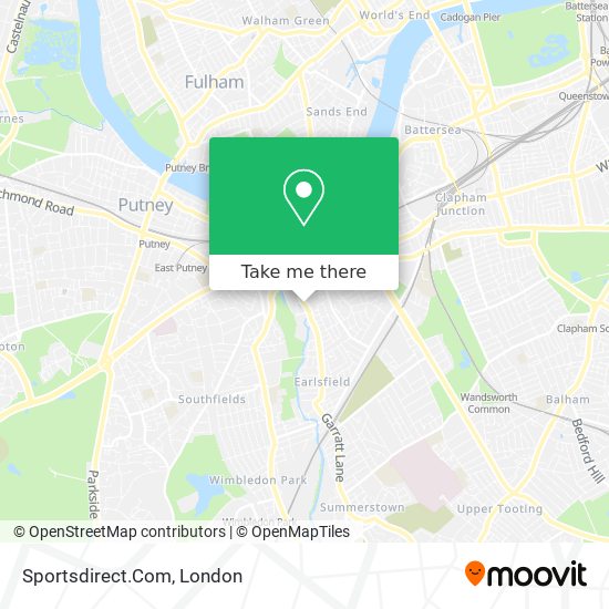 Sportsdirect.Com map