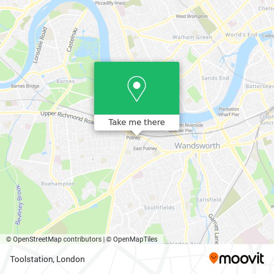 Toolstation map