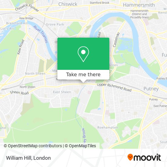 William Hill map