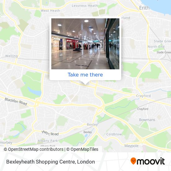 Bexleyheath Shopping Centre map