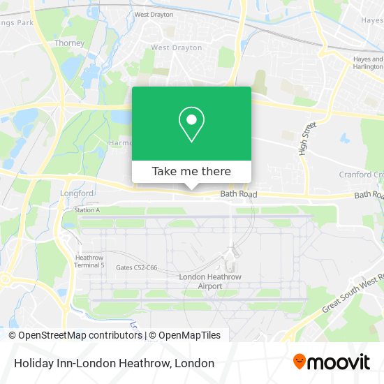Holiday Inn-London Heathrow map