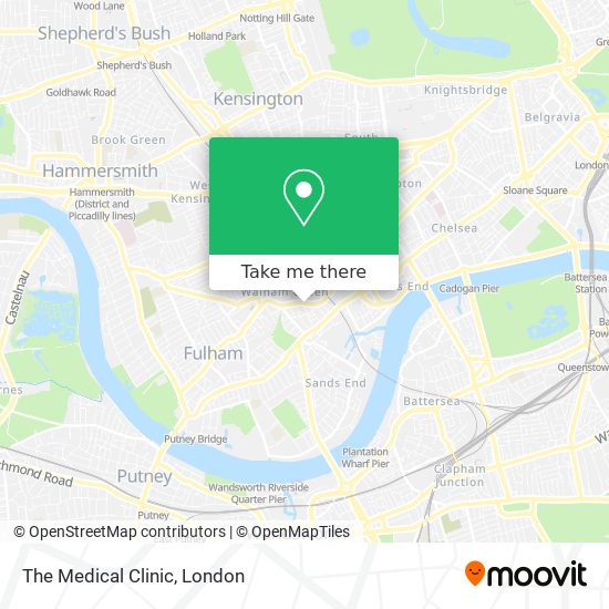 The Medical Clinic map