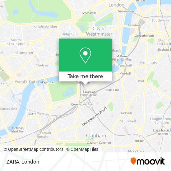 ZARA map
