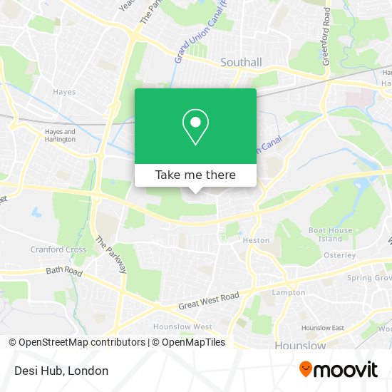 Desi Hub map