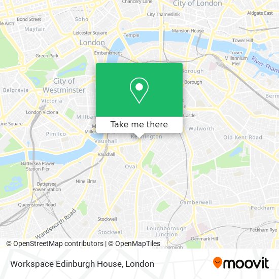 Workspace Edinburgh House map
