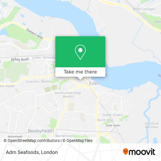 Adm Seafoods map