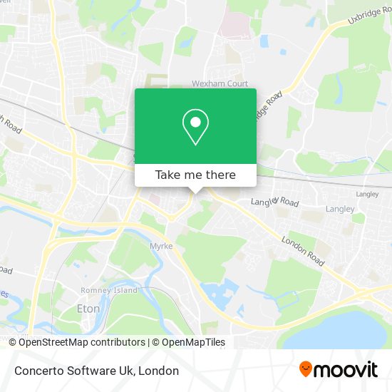Concerto Software Uk map