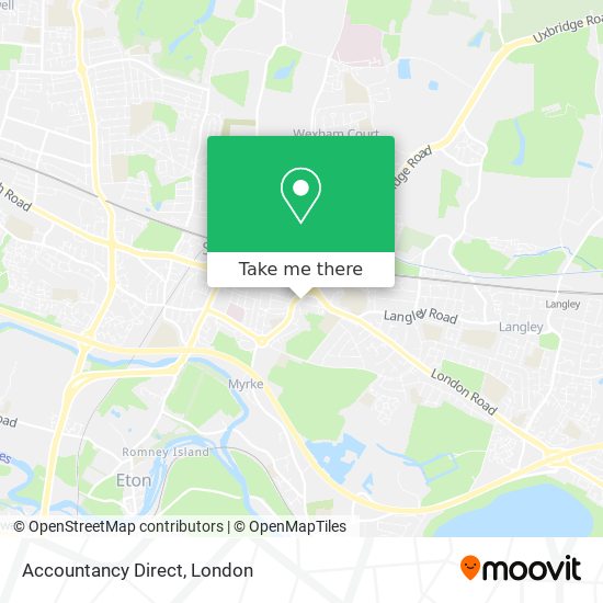 Accountancy Direct map
