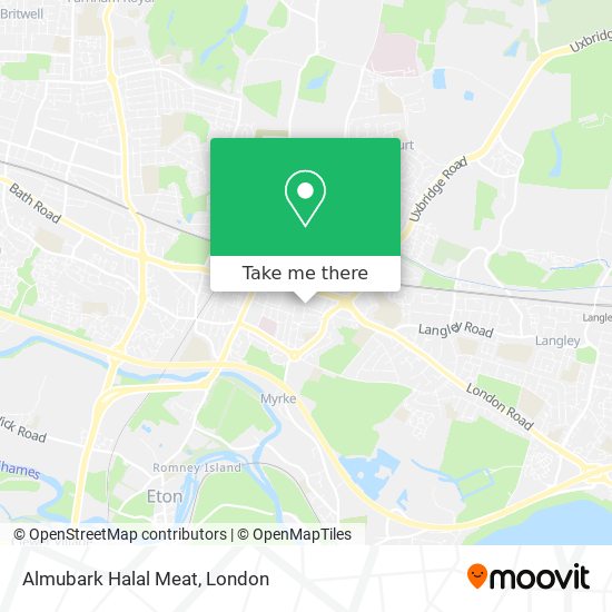 Almubark Halal Meat map