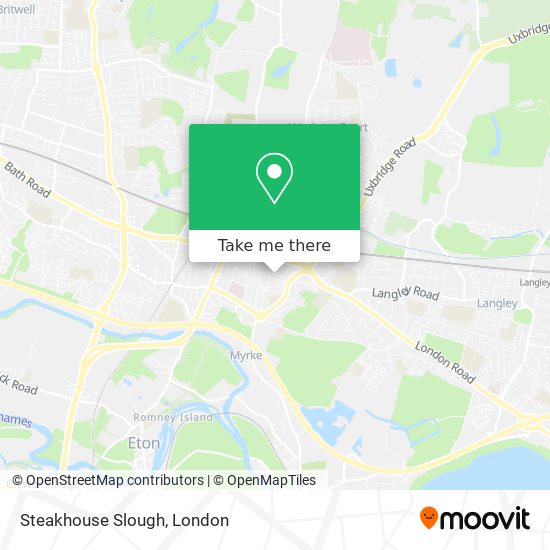 Steakhouse Slough map