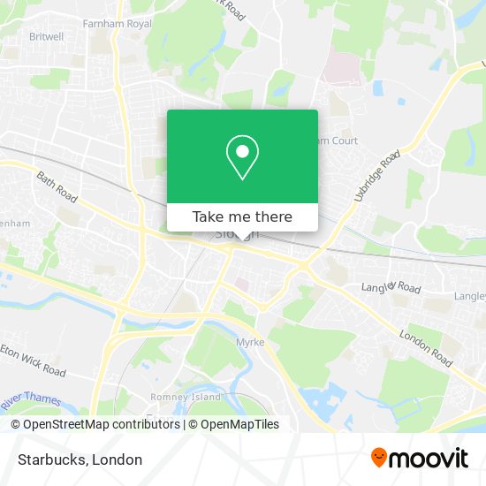 Starbucks map