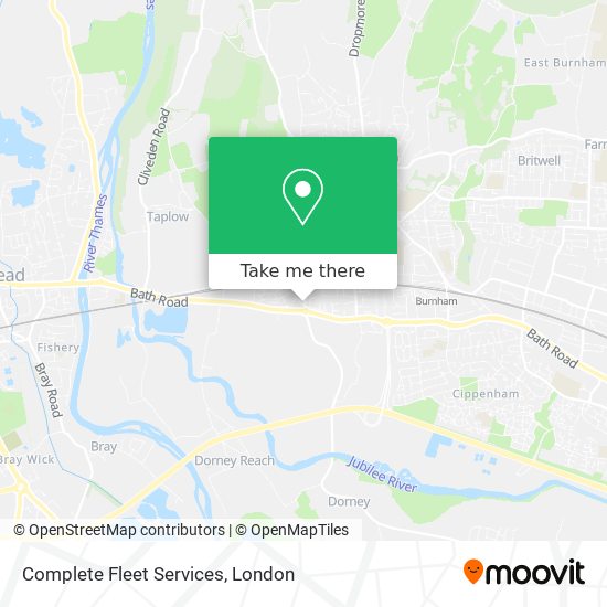 Complete Fleet Services map