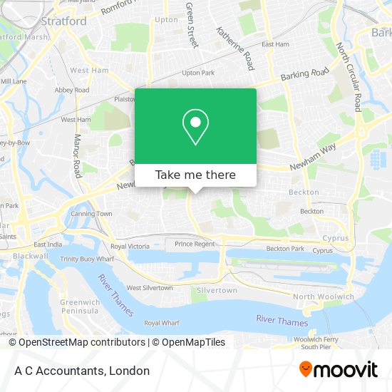 A C Accountants map