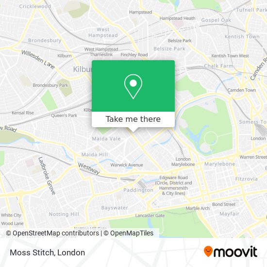 Moss Stitch map