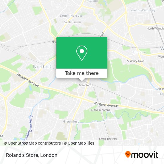 Roland's Store map