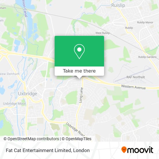 Fat Cat Entertainment Limited map