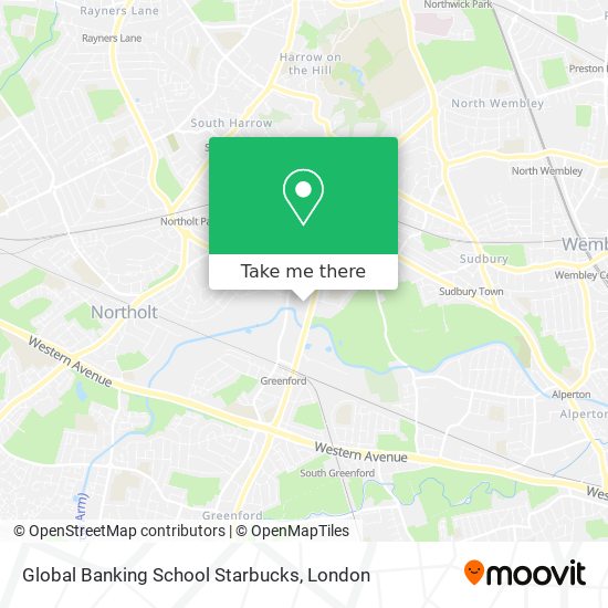 Global Banking School Starbucks map
