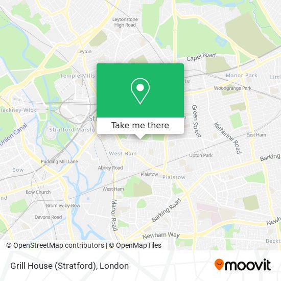 Grill House (Stratford) map