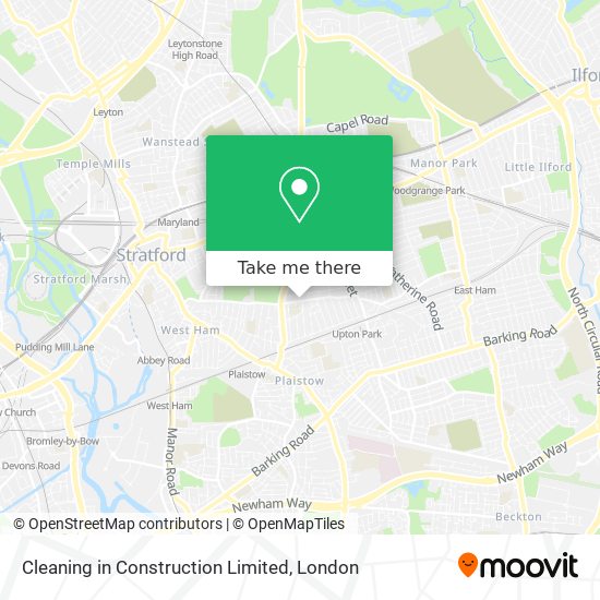 Cleaning in Construction Limited map