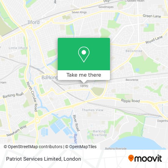 Patriot Services Limited map