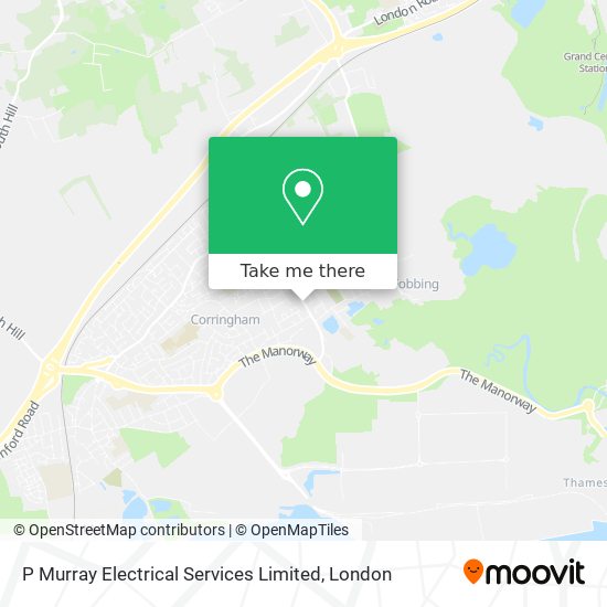 P Murray Electrical Services Limited map