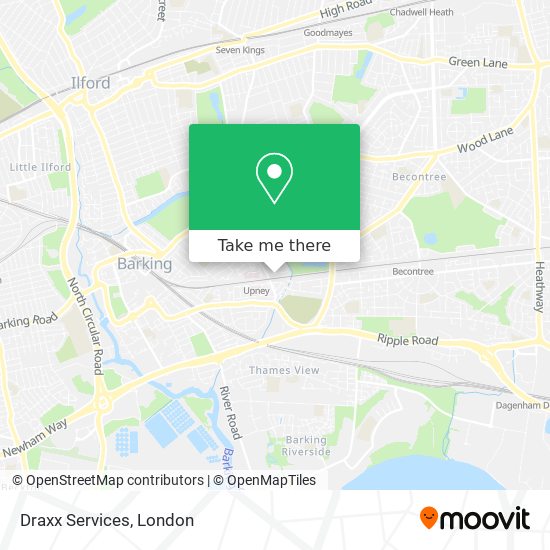 Draxx Services map