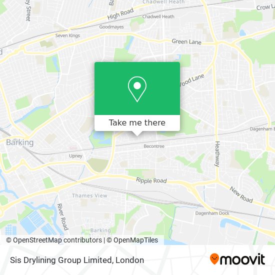 Sis Drylining Group Limited map