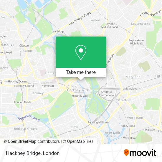 How to Get to Hackney Bridge by Bus, Train, Tube or DLR?