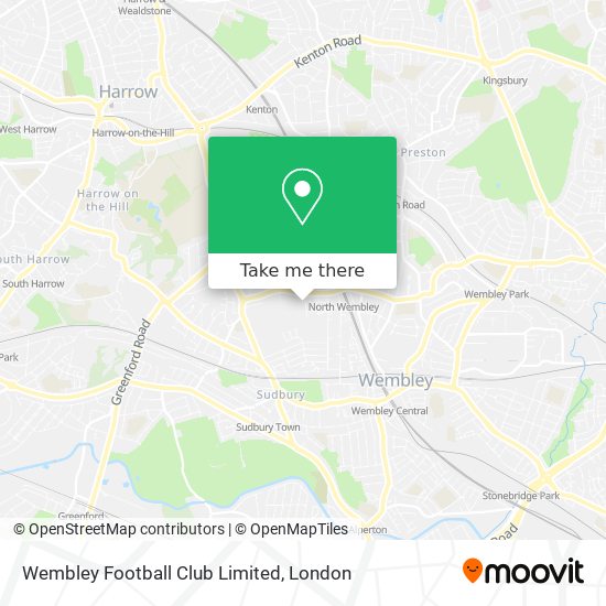 Wembley Football Club Limited map
