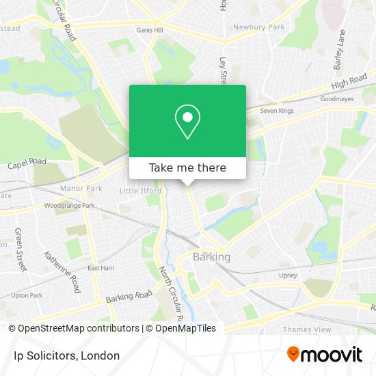 Ip Solicitors map