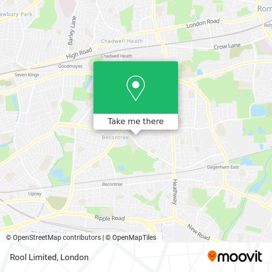 Rool Limited map