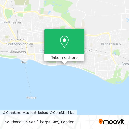 Southend-On-Sea (Thorpe Bay) map