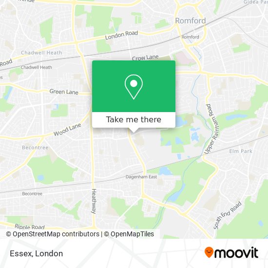 Essex map