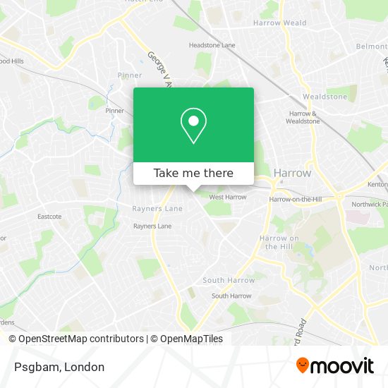 Psgbam map