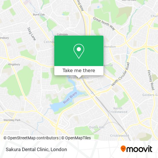Sakura Dental Clinic map