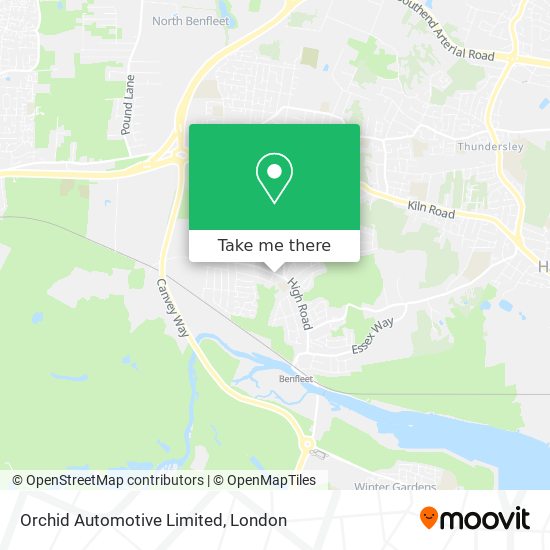 Orchid Automotive Limited map