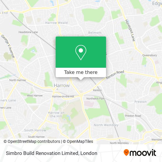 Simbro Build Renovation Limited map