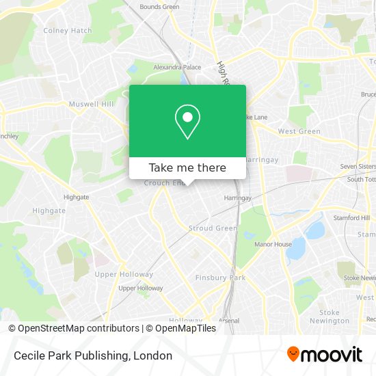 Cecile Park Publishing map