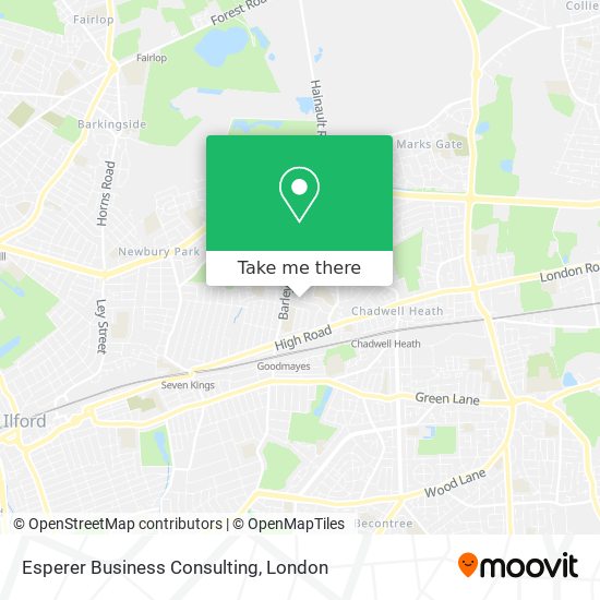 Esperer Business Consulting map