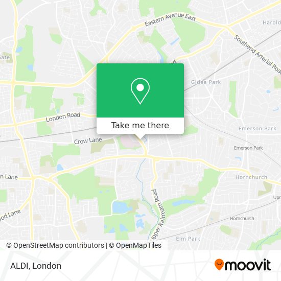 ALDI map