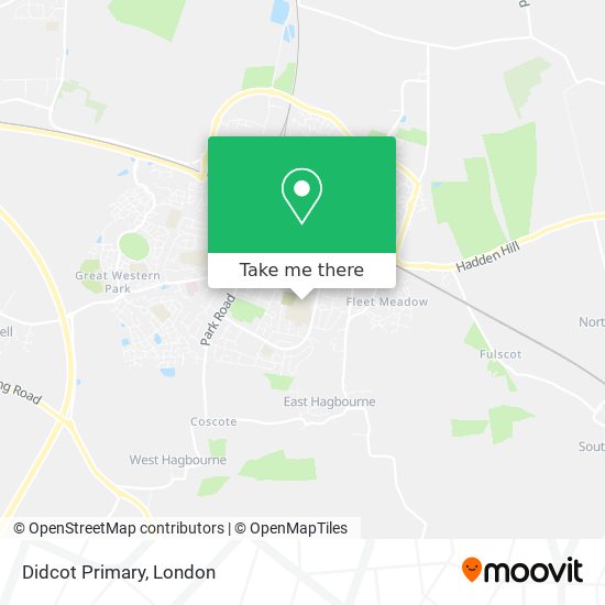Didcot Primary map