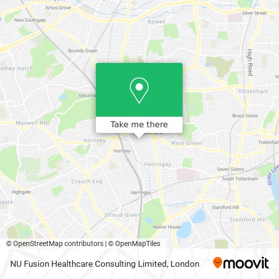 NU Fusion Healthcare Consulting Limited map