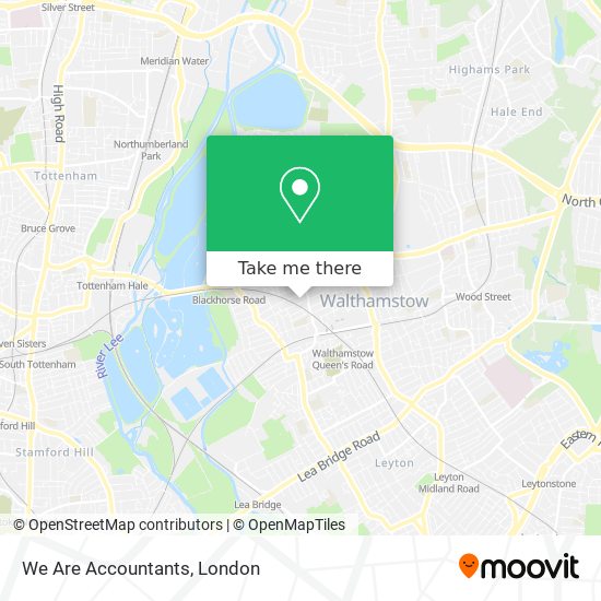 We Are Accountants map