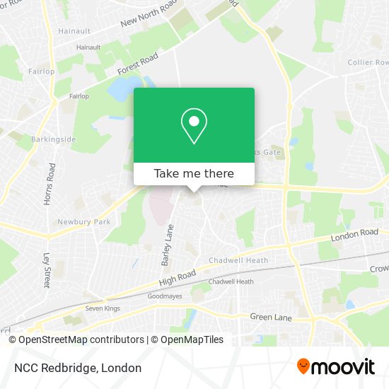 NCC Redbridge map