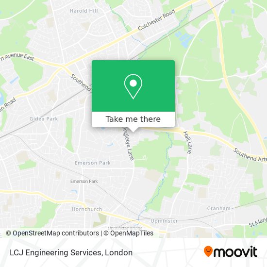 LCJ Engineering Services map