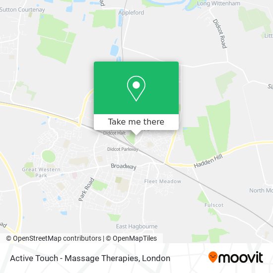 Active Touch - Massage Therapies map