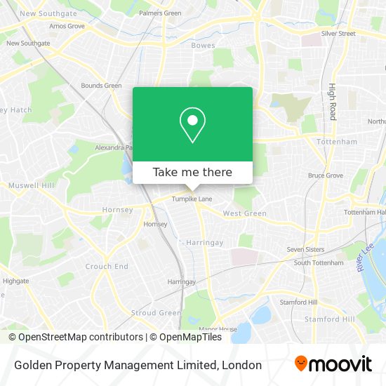 Golden Property Management Limited map