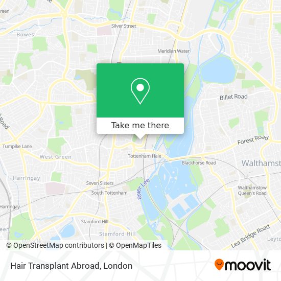 Hair Transplant Abroad map
